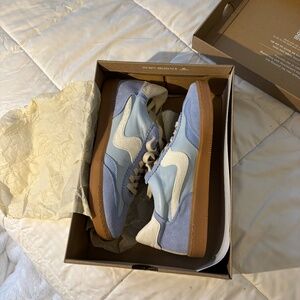 Dolce Vita Notice Blue Suede Sneakers